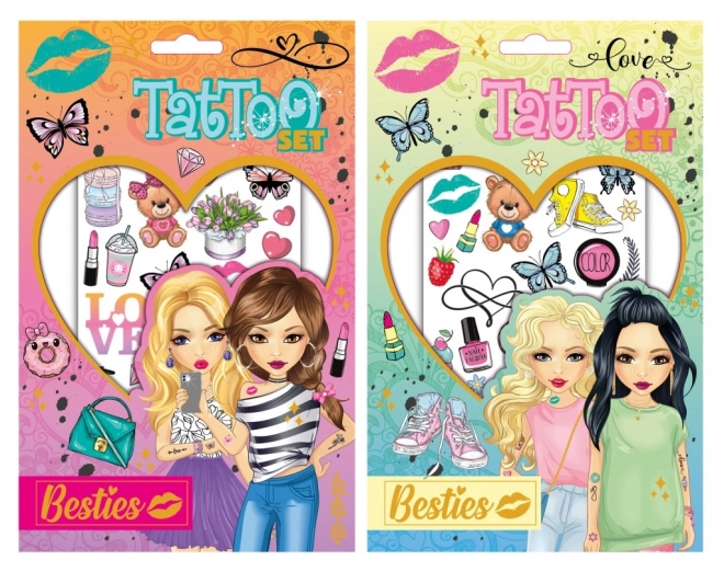 Girls' Cute Tattoo Set