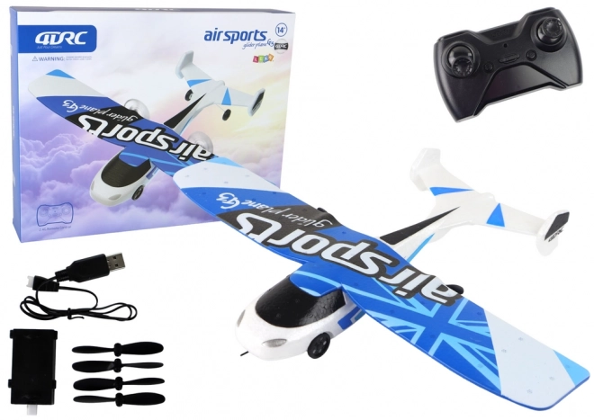 Remote Control Airplane with Lights