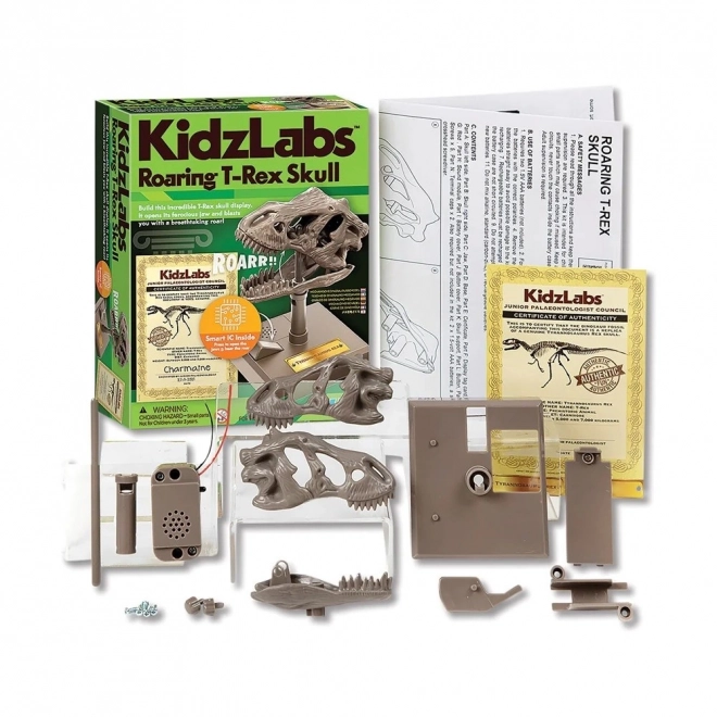 Educational Set Roaring T-Rex Skull