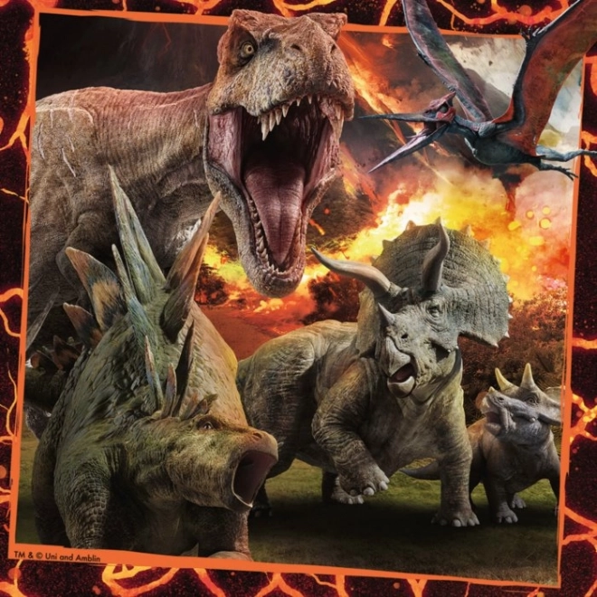 Ravensburger Jurassic World 3x49 Piece Puzzle Set