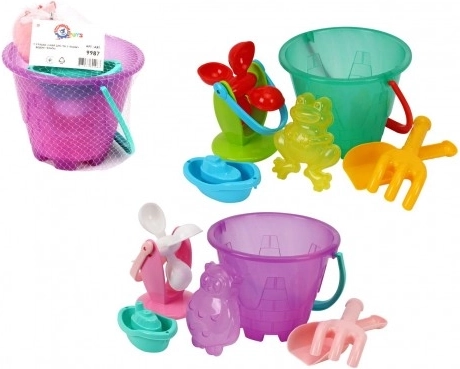 Set per sabbia e acqua con mulino e accessori
