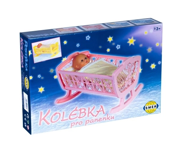 Plastic Doll Cradle