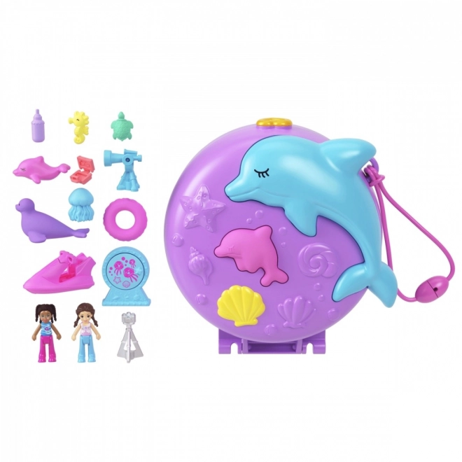 Polly Pocket Dolphin Aquarium Compact Set