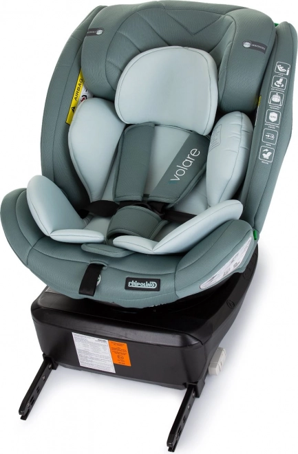 Autokindersitz Chipolino Volare i-Size Pastellgrün 40-150 cm Isofix 360°