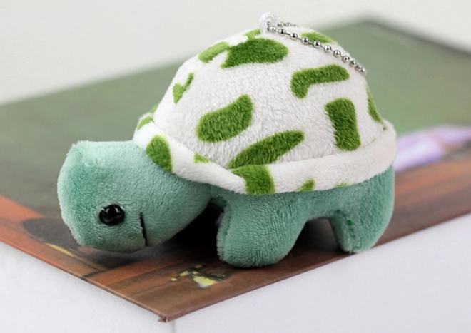 Plush Turtle Keychain