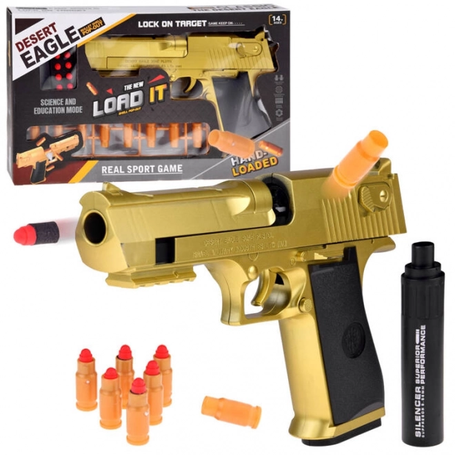 Toy Foam Dart Gun with Suppressor for Kids