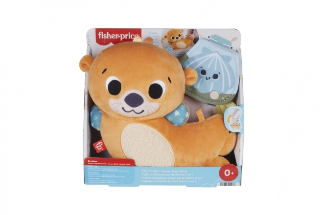 Fisher-Price Plush Otter with Book