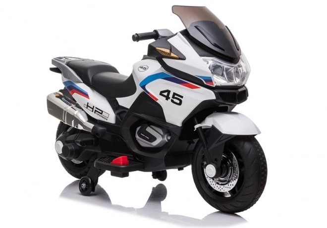 Dětská akumulátorová motorka XMX609 bílá