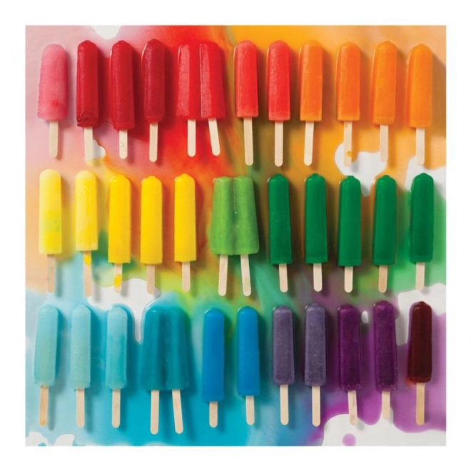 Rainbow Popsicles Puzzle 500 Pieces