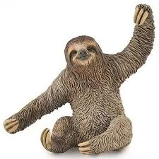 Realistic Sloth Figurine