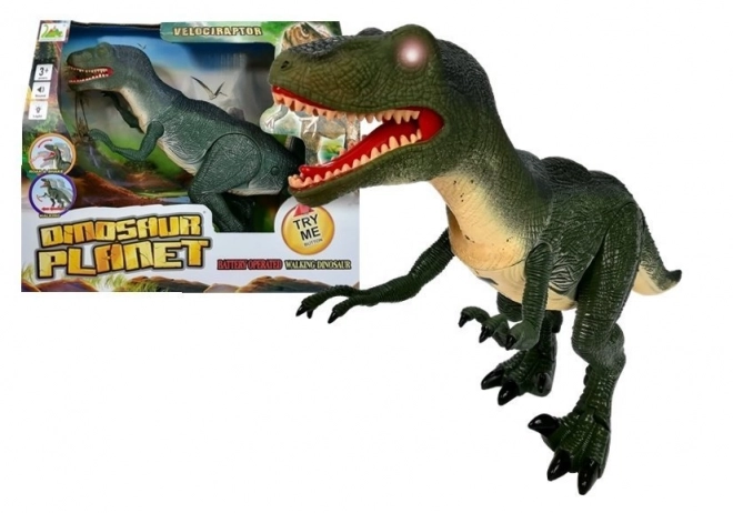 Interactive Velociraptor Dinosaur Toy