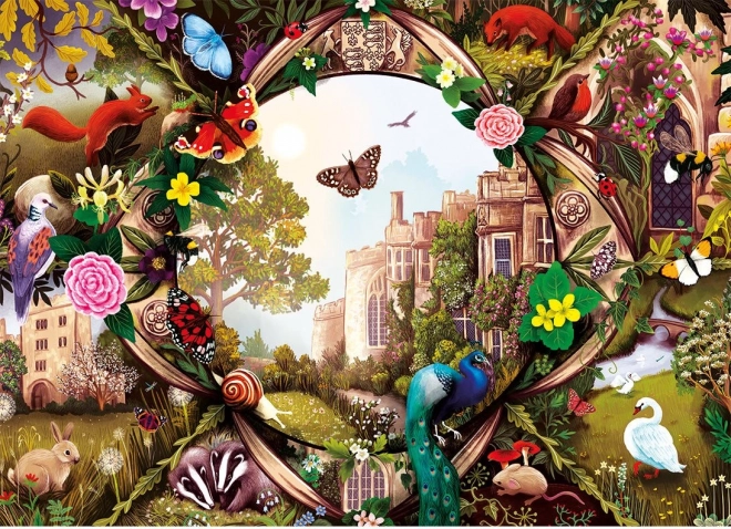 Puzzle Haddon Hall 1000 pièces