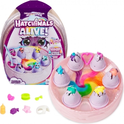 Szivárványos játék készlet Hatchimals