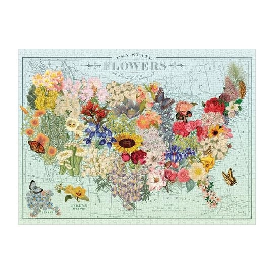 Galison Nature Puzzle by Wendy Gold 1000 Pieces