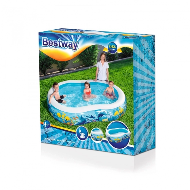 Inflatable Ocean Depths Pool for Kids