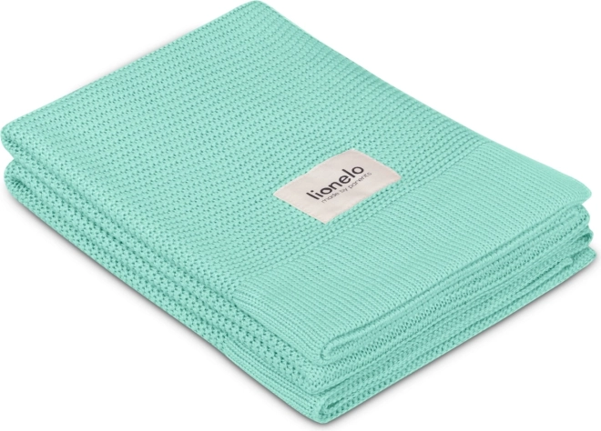 Lionelo Bamboo Blanket in Green Mint