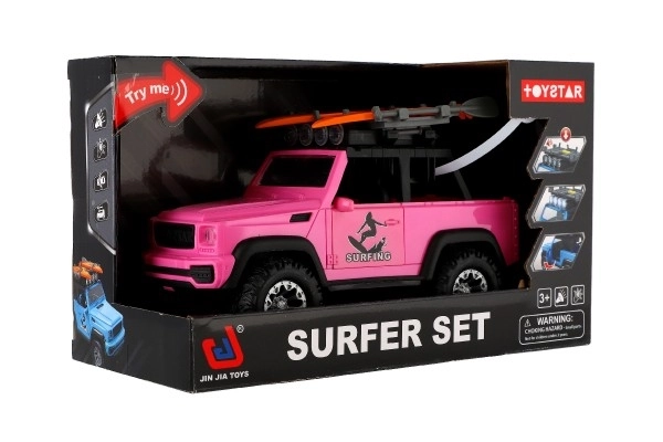 Pink Off-Road Surf Vehicle Toy