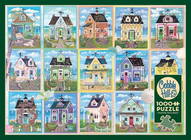 Cobble Hill Coastal Cottage 1000 Piece Puzzle