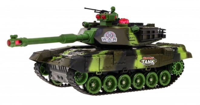 Remote Controlled Tank for Kids 3+ with Sounds and LED