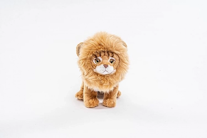 Plush Cat with Removable Mane