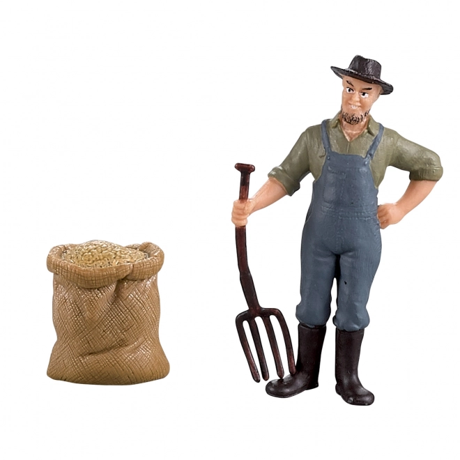 Farm Animal Set with Farmer