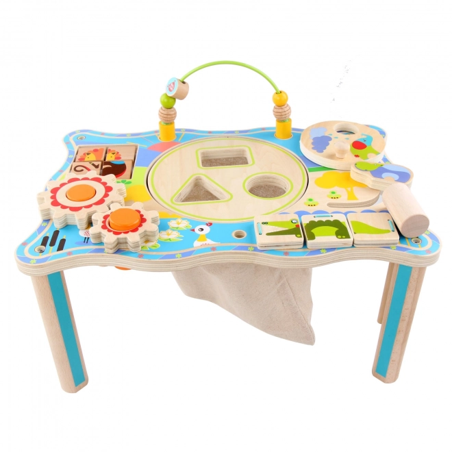 Wooden Jungle Expedition Activity Table