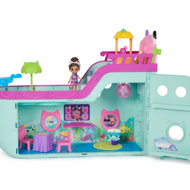 Gabi's Dollhouse Cruise Ship Playset