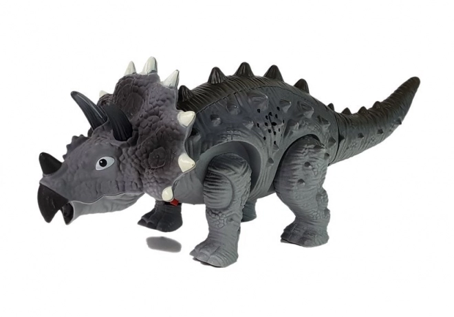 Battery-Powered Triceratops Dinosaur Toy