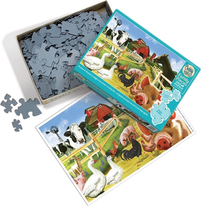 Family Puzzle Welcome to the Farm by Cobble Hill