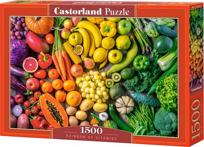 Castorland Puzzle Vitamin Rainbow 1500 Pieces