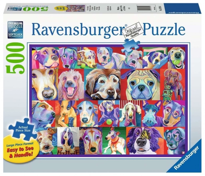 Ravensburger Ahoy Dogs XXL Puzzle 500 Pieces