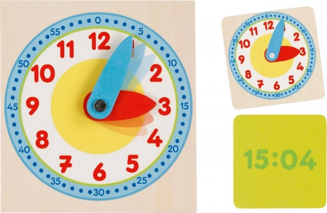 Goki educational clock learning game