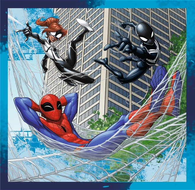 Spider-Man Spider Friends 3-in-1 Puzzle Set