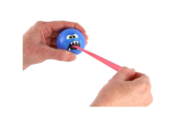 Smiley Rubber Ball with Light