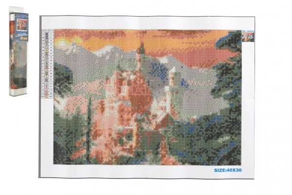 Neuschwanstein Winter Diamond Painting Kit