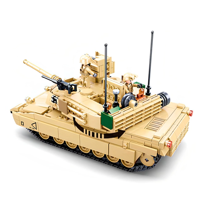 Realistic M1A2 Abrams detailing