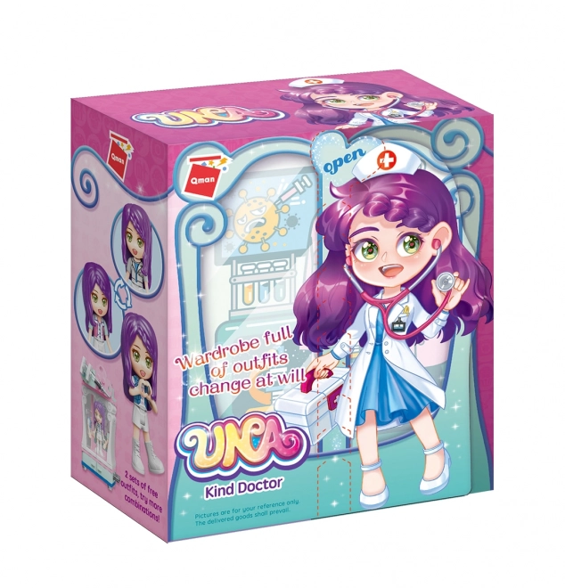 Qman UNA Series Wardrobe Playset Doctor