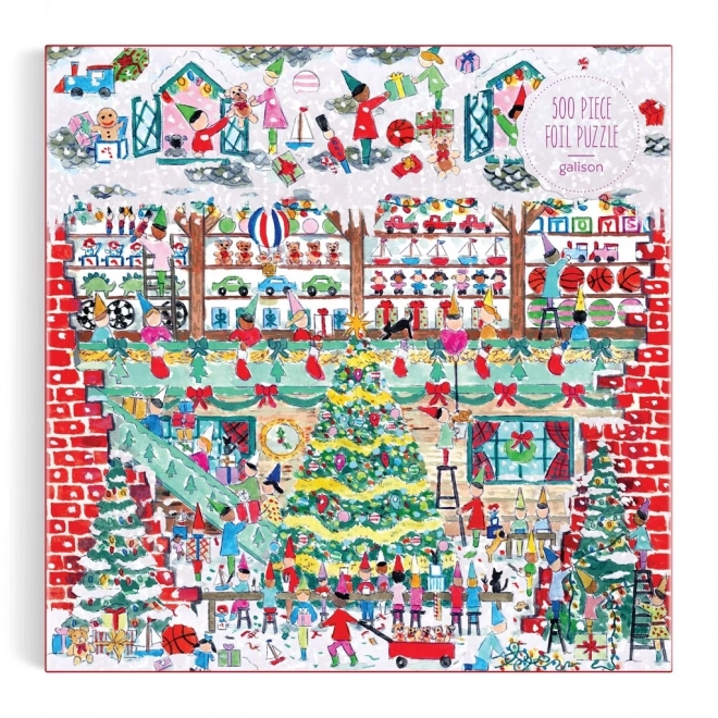 Michael Storrings Christmas Toy Workshop Puzzle 500 Pieces