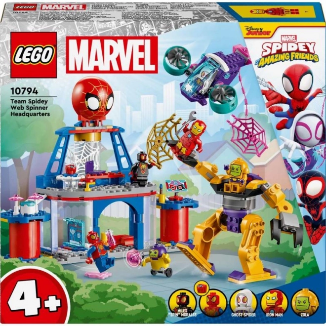 Spider Team Headquarters LEGO Set