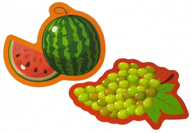 Educational Fruit Puzzle Set for Babies