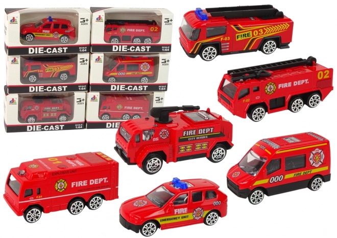 Fire Truck Die-Cast Model 1:64