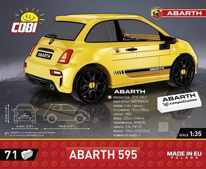 Abarth 595 Competizione Construction Set