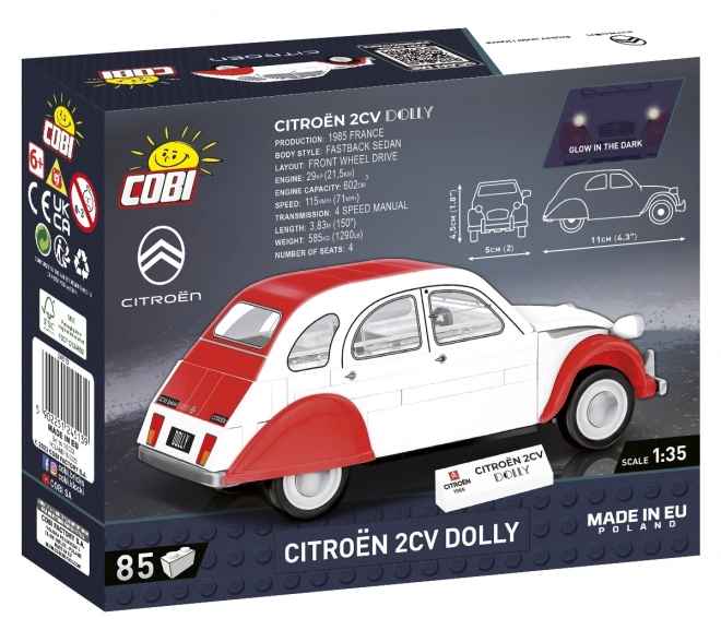 Citroen 2CV Dolly Model Building Set