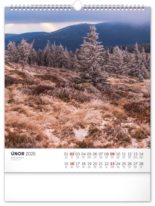 Wall Calendar Krkonoše 2025