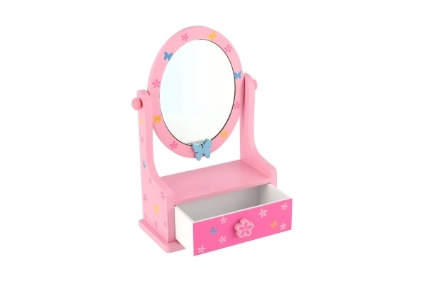 Jewelry Box with Mirror and Drawer