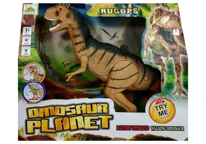 Interactive Walking and Roaring Dinosaur Toy