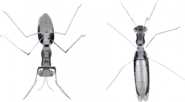 Realistické detaily z laserem gravírované oceli