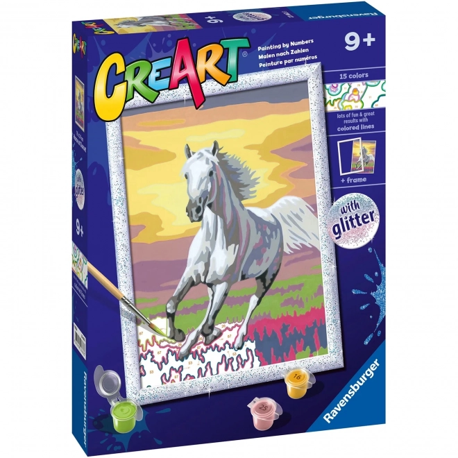 Ravensburger CreArt Horse at Sunset Paint by Numbers