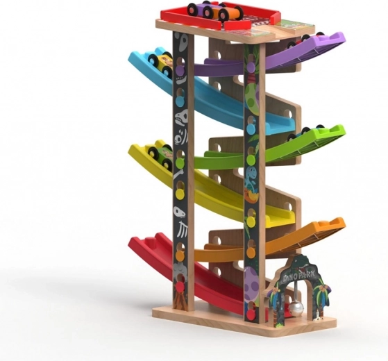 Fast rides on 6 colorful ramps