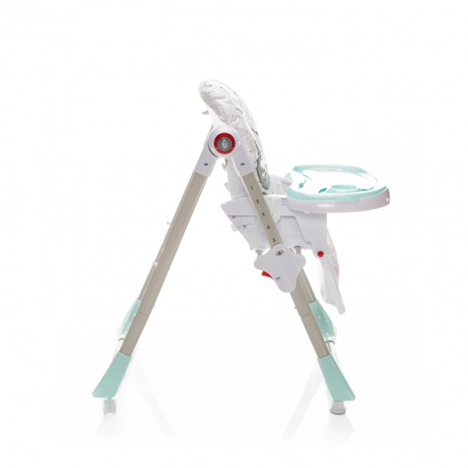 Children's High Chair Monti with Elephant Herd Design